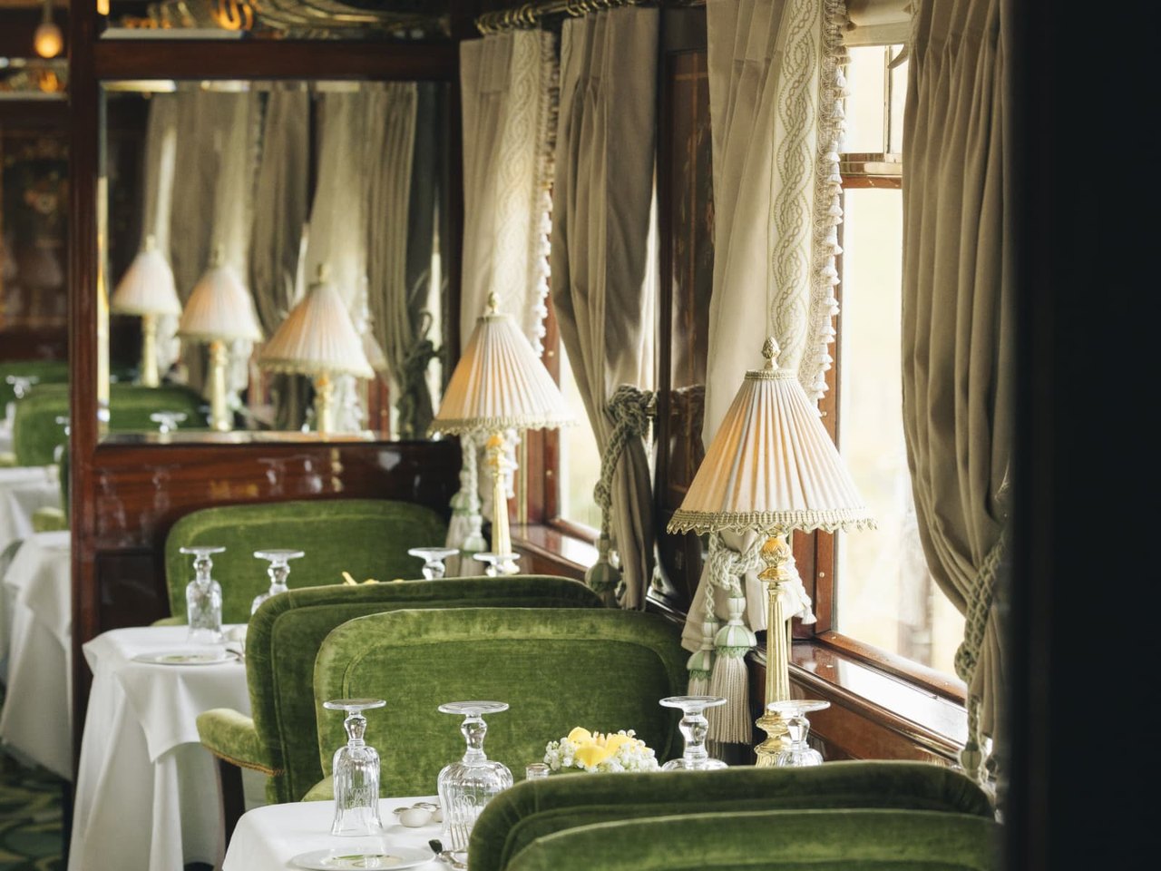 Venice Simplon-Orient-Express dining car